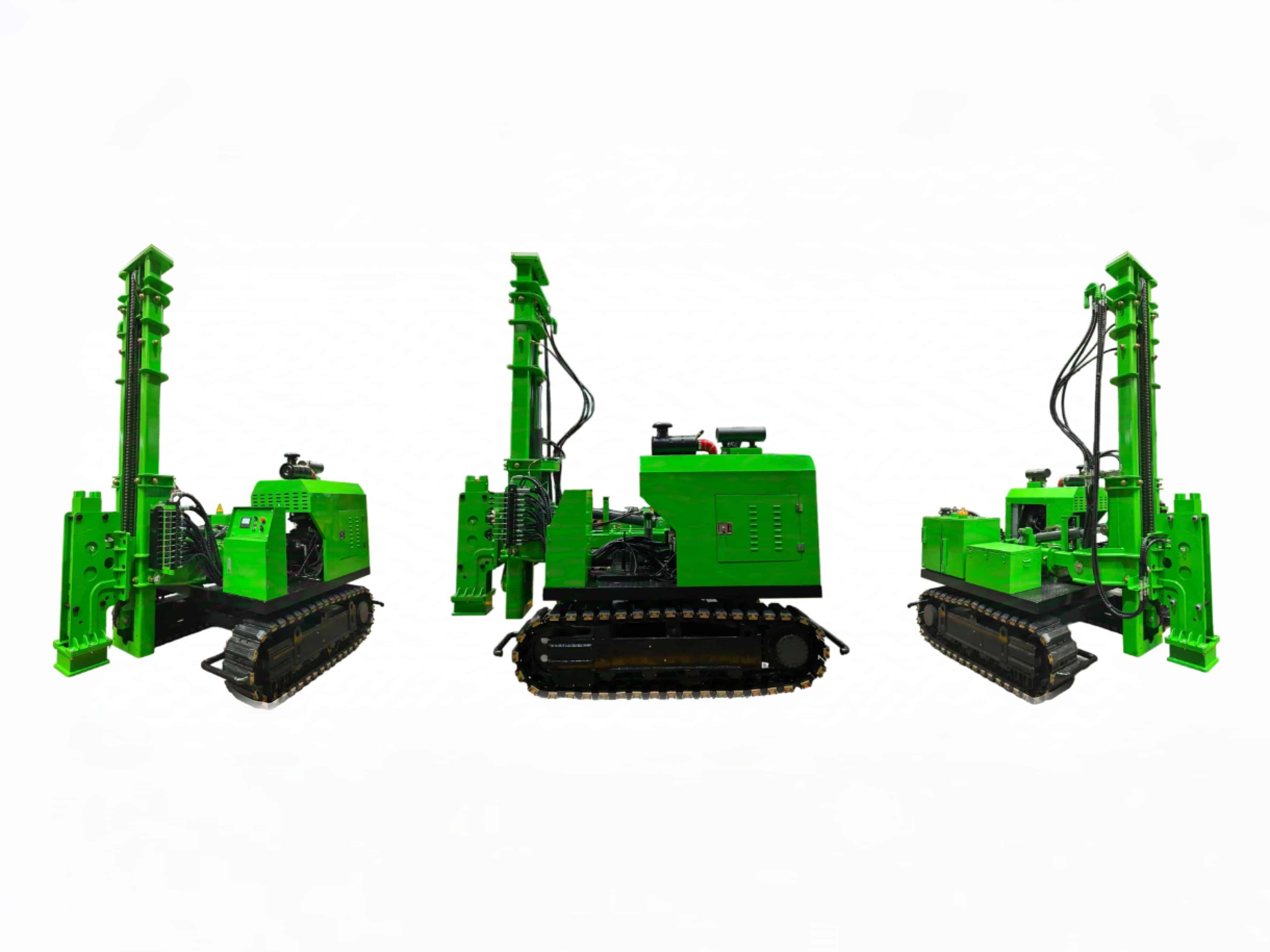 ผลิตภัณฑ์ใหม่เครื่องตอกเสาเข็มพลังงานแสงอาทิตย์！Tezhong Machinery ได้พัฒนาและผลิต TZ670