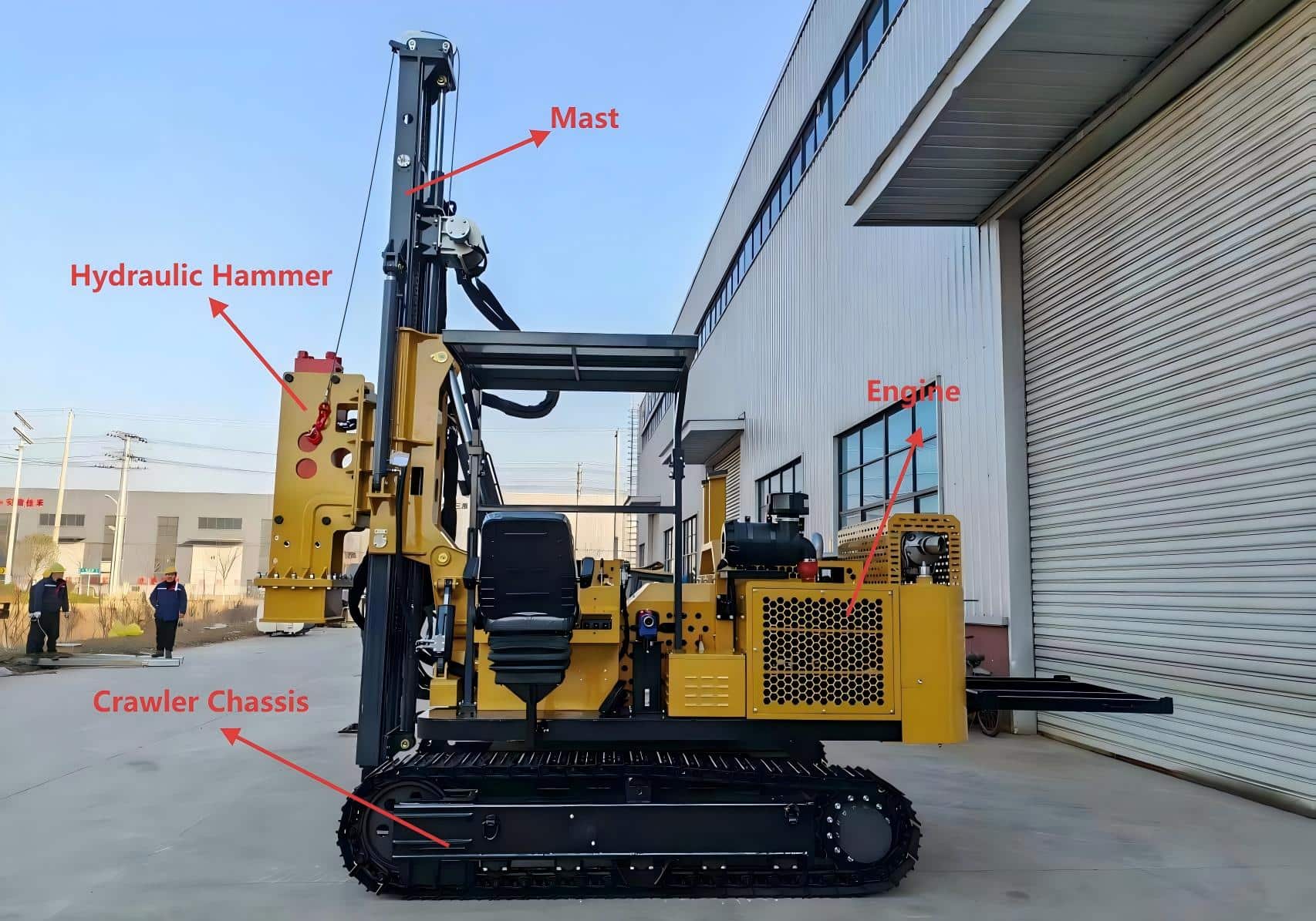 hydraulic engineering machine